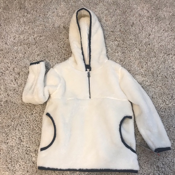 White hooded sweater - Picture 1 of 3